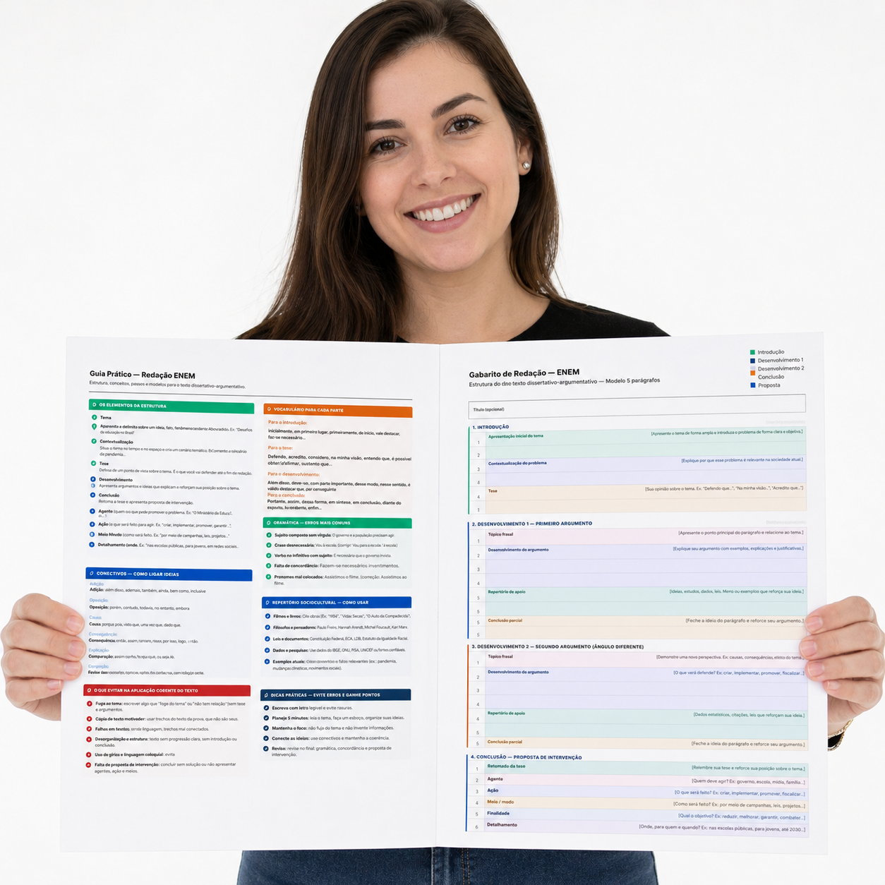 PDF Modelo Nota 1000 + Bônus Guia Prático — miniatura 2