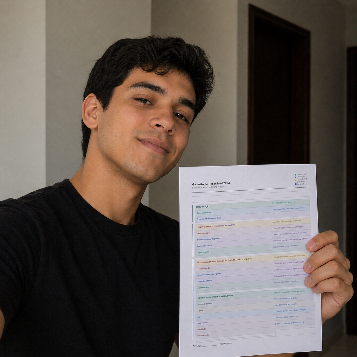 Print da avaliação de Larissa M.